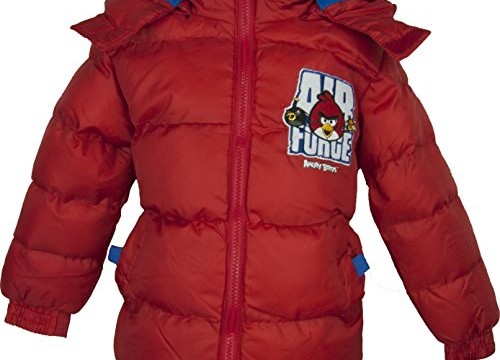 Manteau / Doudoune (4-8-10 ans) Rouge -Angry Birds