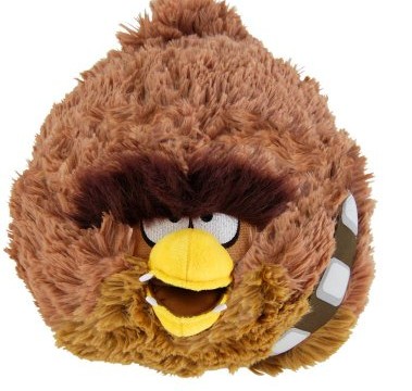 Chewbacca Angry Birds Star Wars – 13 cm-peluche (vendu par Universal Trends)