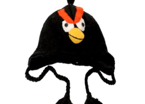 Chapeau Bomb (l’oiseau noir) Népalais -Angry Birds