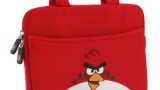 Sacoche rouge pour tablette (iPad ou Android) couleur, bleu, noir,  vert – Angry Birds, (néoprène, imperméable, double fermeture éclair YKK, poche extérieure, doublure intérieure peluche douce)