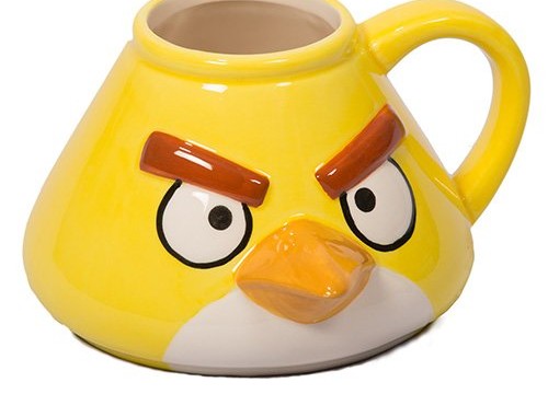 Tasse Chuck, l’oiseau jaune d’Angry Birds –