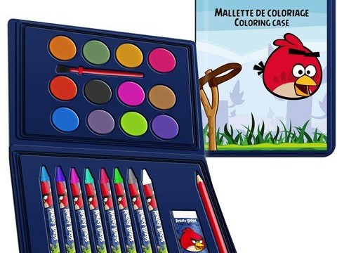 Mallette de coloriage –  Angry Birds