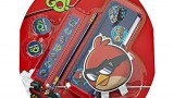 Lot papèterie: trousse, gomme, crayon, règle et taille crayons- Angry Birds GO.