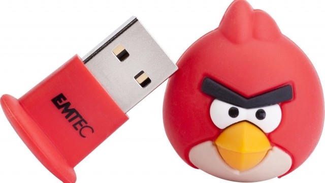 Clé USB 8 Go Emtec A100 Red l’oiseau rouge d’Angry Bird